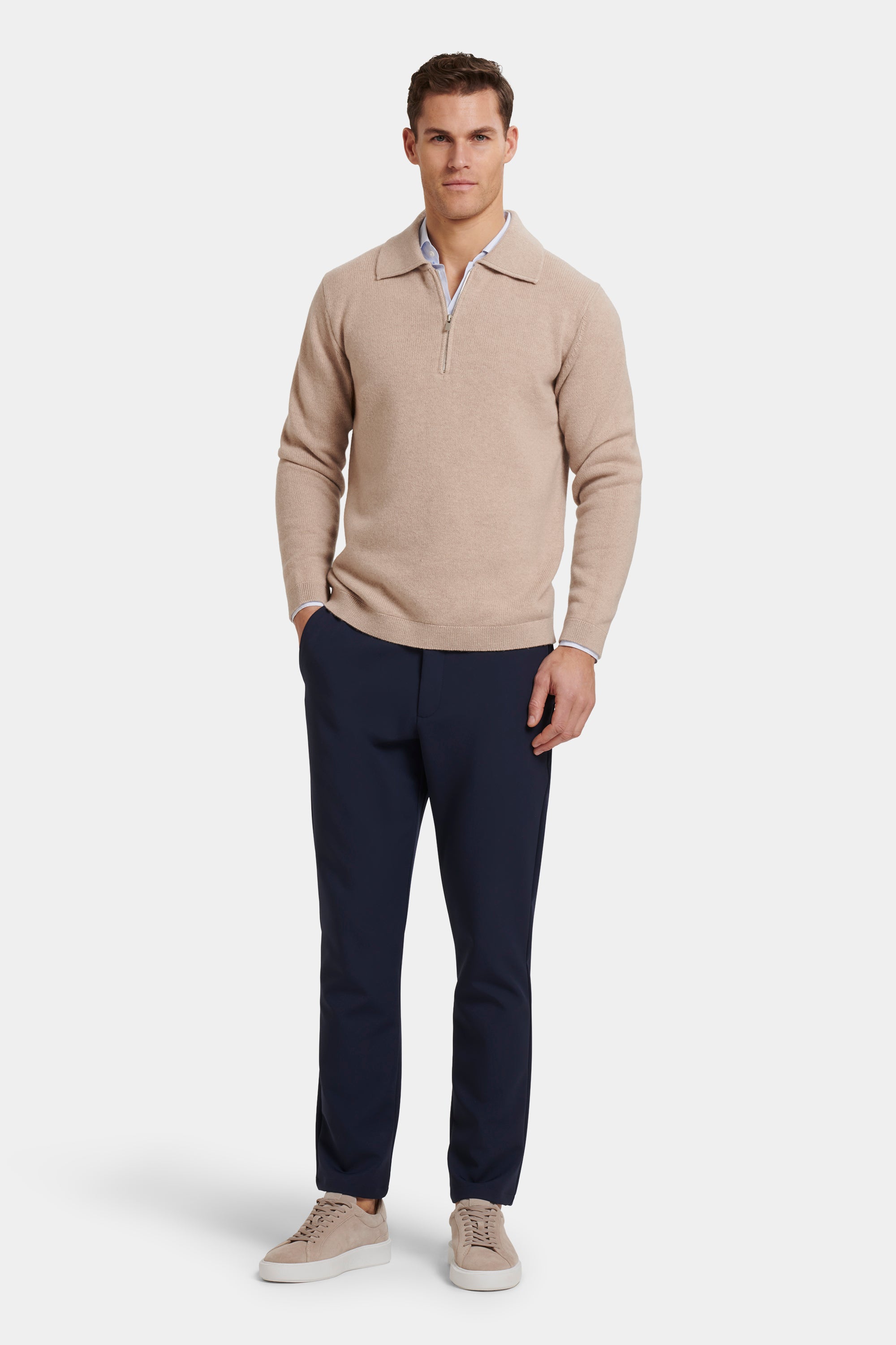 COMPONE NELJÄNNEKSEN ZIP POLO