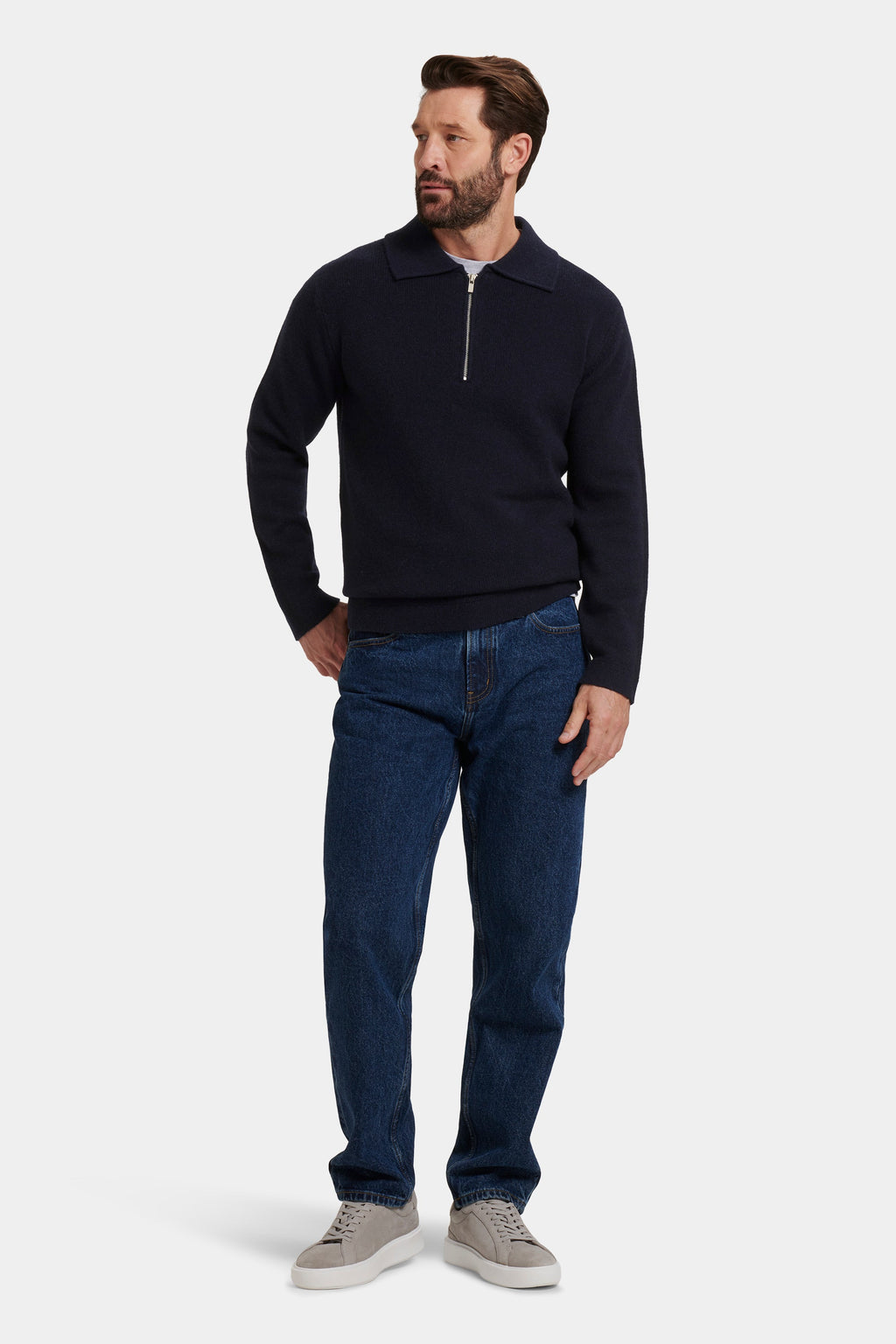 COMPONE NELJÄNNEKSEN ZIP POLO