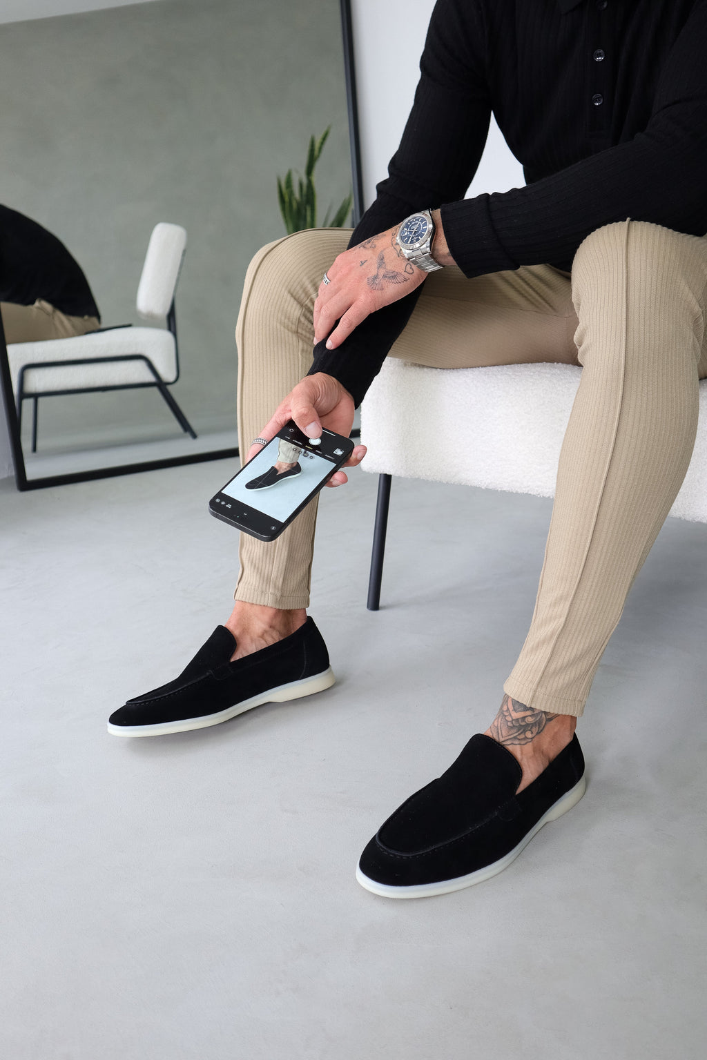 KLASSINEN SUEDE LOAFER